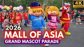 2026 MOA Grand Mascot Parade & Fireworks – Biggest New Year Celebration at SM Mall of Asia! 🎉