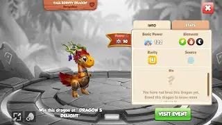 Dragon's Delight - Fall Bounty Dragon - Dragon Mania Legends