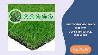 Обзор искусственной травы Petgrow площадью 820 кв. футов &mdash; реалистичное, густое и простое обновле...