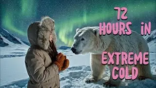 72 HOURS in EXTREME COLD with a POLAR BEAR! Arctic Survival Challenge | Kirin Frozen