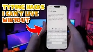 3 Typing Hacks I Can't live Without - iPhone 15  Tips and Tricks
