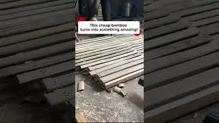 Amazing Bamboo Craft Making Process | Satisfying Handmade Art