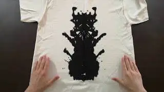 Tie-dye pattern P227 : Rorschach