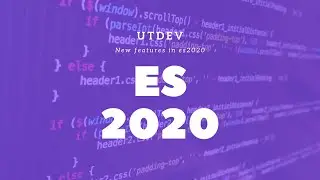 New features in es2020