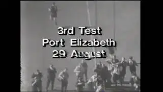 1970 - South Africa vs New Zealand, 3rd test (highlights)