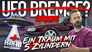 Ciao UFO Bremse - Audi 100 S4 wird flachgelegt! Dieses Upgrade lohnt sich.
