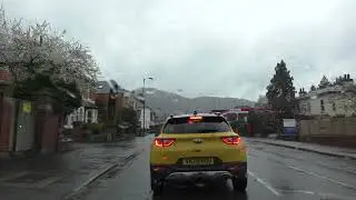 Driving On The A449 From Powick, Worcester To Malvern, Worcestershire, England 15th March 2023