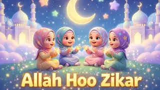 Allah Hoo Zikr for Kids | Subhanallah Alhamdulillah | Islamic Cartoon Nasheed | Hidaya Kids English