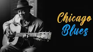 Gentle 🌙 Midnight Chicago Blues for Late Night Ease and Emotional Cooling | Midnight Blues Voice