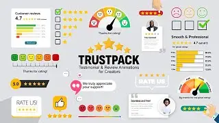 Customer Reviews Animation Pack - After Effects Template