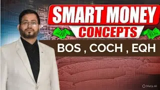 How to use  Smart Money Concept BOS,COCH,EQS in SMC | SMART MONEY CONCEPT