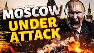 Moscow UNDER ATTACK! Drones tear through Russia, massive fire at refineries