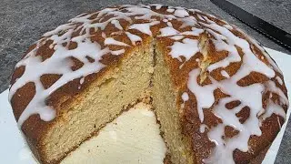 Madeira cake with lemon drizzle recipe for the no cream no fruit people, citrónový koláč