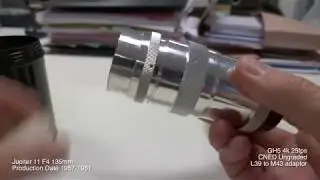 Jupiter 11 F4 135mm Lens Test Footage