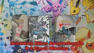 Schwarze Blitze Boosterbundle & zwei Einall Minitins