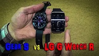 Gear S vs LG G Watch R! - Tizen vs Android Wear! | TechTalk