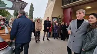 alcuni momenti dei funerali di Giorgio Pegoli a Marzocca di Senigallia 251223 - MARCHEINFINITE