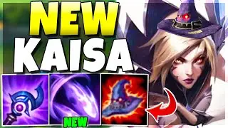 *NEW* KAISA IS NOW AN OP MAGE MID! (GIVEAWAY) HUGE Burst - League of Legends