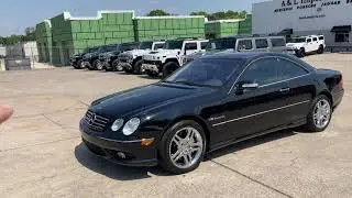 2003 Mercedes Benz CL55 AMG - 51k miles - 1-owner - Texas Car - original