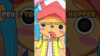 Pov : You meet Chopper ❤️ #onepiece #chopper #anime  #Infinity_X