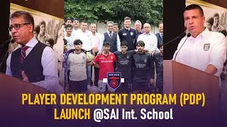 OFC-PDP Launch ft. Raj Athwal, Sergio Lobera, Diego Mauricio | SAI International School, Bhubaneswar