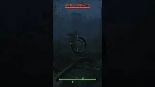 Fallout 4-Explosive Minigun Vs Ancient Behemoth