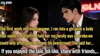 The first week of freshman year, I ran into a girl with a body that could stop traffic. I told her m