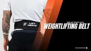 Lift Heavy Elite Weightlifting Belt
