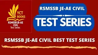 #RSMSSB JE CIVIL ENG. TEST SERIES APP 2020-21|#RAJSTHAN AE/JE  TEST SERIES #RAJASTHAN  JE BEST BOOK