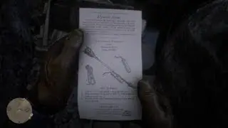 The locations of the poison arrow and dynamite arrow pamphlets