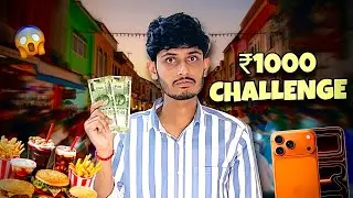 Surviving 24 Hours with ₹1000 😳💸 (NO MAPS Challenge 🧭)