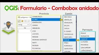 QGIS: Formulario usando combobox anidados