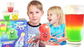 Набор для опытов Магические Эксперименты Danko Toys Chemistry Kids, радужная вода для детей.