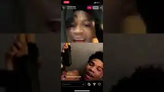 Raw youngin & brokeasf opps on their live