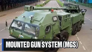 Indian Army DRDO Mounted Gun System (MGS) 155mm/52 Calibre Truck-mounted Howitzer #indianarmy