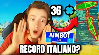 36 KILL WIN IN RANKED NO BUILD RELOAD! RECORD ITALIANO? [ FORTNITE ] #TOP99TV