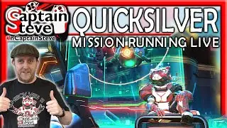 No Man's Sky Quicksilver Mission Running LIVE NMS Captain Steve Hunt Dangerous Pirates Tips
