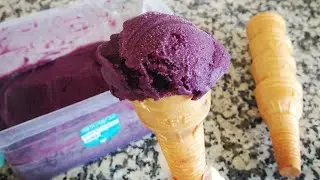 EVDE Karadutlu Dondurma Tarifi ✅ | MEYVELİ - KOLAY Dondurma Yapımı 💯