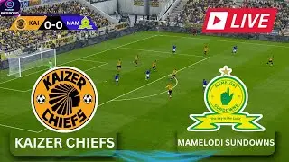 🔴LIVE: Kaizer Chiefs vs Sundowns | PSL League 2025 | PES 21 HD Full Gameplay