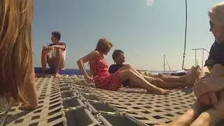 Catamaran in Barcelona