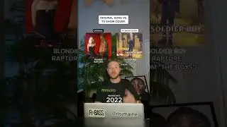 Original Song Vs. TV Show Cover: Blondie & Soldier Boy &ldquo;Rapture&rdquo; #shorts #rapture #soliderboy #cover
