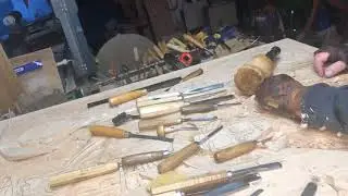 Icon carving