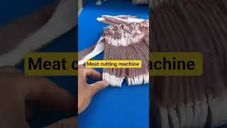 Automatic meat cutting machine #machine #food #factory #shorts #shortvideo #short