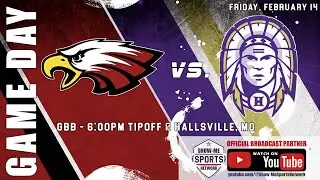 GBB: Hallsville Lady Indians vs. Southern Boone County Eagles: 2/14/25: Broadcast #0734