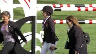 Jessica Springsteen and Vindicat W winning the 2014 American Gold Cup
