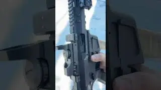 .45 cal arp with binary trigger #asmr #arp #pistolfiring