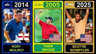 All Men's Major Golf Champions Since 2000 ⛳️ 🏆