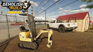 Démolition & Terrassement Gameplay Episode 1 | Demolish & Build 3