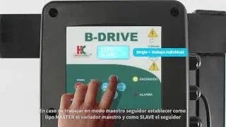 Aprende a programar f&aacute;cilmente un variador de frecuencia B-DRIVE