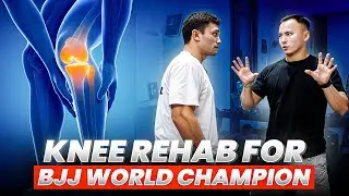 Knee Rehab For World Champion BJJ Athlete Sebastian Rodriguez